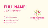 Modern Floral Pattern Business Card Image Preview