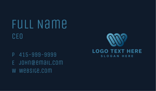 Modern Multimedia Agency Business Card Design Image Preview