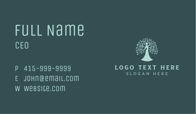 Wellness Beauty Tree Business Card Image Preview