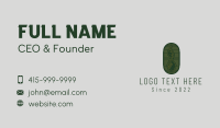 Leaf Landscaping Hand Business Card Image Preview