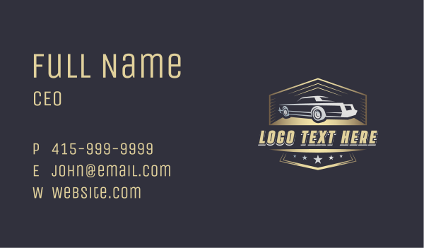 Car Automobile Vehicle Business Card Design Image Preview