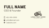 Motorcycle Motorbike Business Card Image Preview