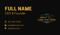 Sports Car Automotive Business Card Preview