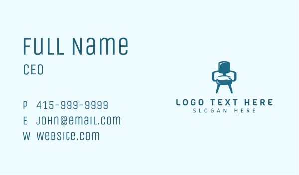 Chair Decor Furnishing Business Card Design Image Preview