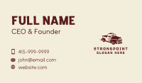 Vintage Truck Mover Business Card Image Preview