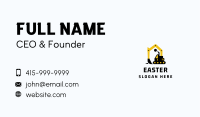 Excavator Machine House Business Card Image Preview