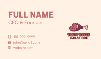 Love Leg Meat Business Card Image Preview