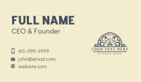 Fancy Chef Hat Restaurant Business Card Preview