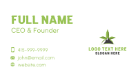 Weed Mountain Nature Business Card Image Preview