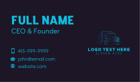 Fast Shipping Logistics Business Card Image Preview