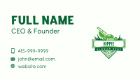 Landscaping Grass Mower Business Card Image Preview