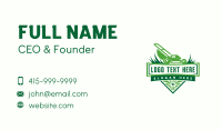 Landscaping Grass Mower Business Card Image Preview