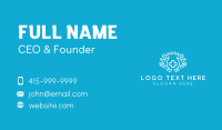 Minimalist Medical Clinic  Business Card Preview