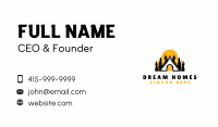 Outdoor Cabin Camp Business Card Image Preview
