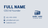 Vintage Freight Trucker Business Card Design