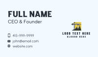 Crane Equipment  Construction  Business Card Preview