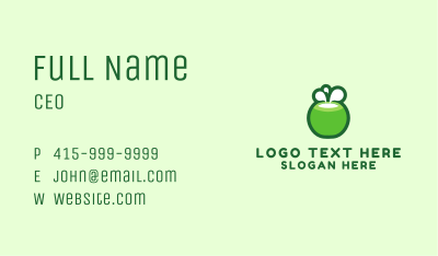 Coconut Milk Business Card Image Preview