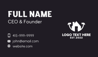 House Contractor Repair  Business Card Design