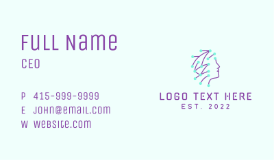 AI Tech Programming Business Card Image Preview