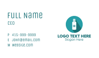 Blue Medicine Bottle Business Card Image Preview