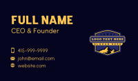 Mountain Summit Outdoor Business Card Preview