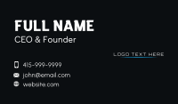 Innovative Cyber Game  Business Card Preview