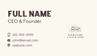 Shoe Loafers Boutique Business Card Image Preview