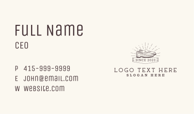 Shoe Loafers Boutique Business Card Image Preview