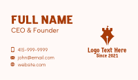 Pen Turret Tower Business Card Image Preview