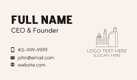Vape Factory Building  Business Card Image Preview