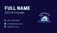 House Power Wash Cleaning Business Card Design