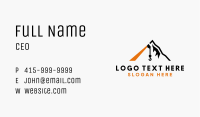 Crane Mountain Contractor Business Card Image Preview