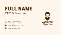 Heart Beard Man Business Card Image Preview