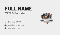 Quarry Demolition Excavator Business Card Preview