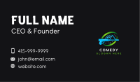 Power Wash Sanitation Disinfection Business Card Image Preview