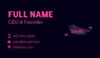 Urban Punk Graffiti Business Card Image Preview