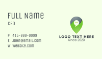 Location Messaging App Business Card Image Preview