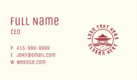 Asia Temple Architecture Business Card Image Preview