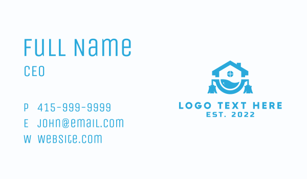 House Cleaning Sanitation Business Card Design Image Preview