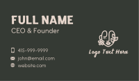 Natural Beauty Face Business Card Image Preview