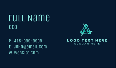 Technology Developer Media Business Card Image Preview