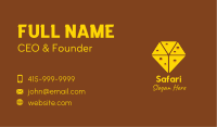 Diamond Gem Cheese  Business Card Image Preview
