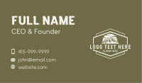 Mountain Sun Hiking Business Card Image Preview