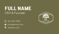 Mountain Sun Hiking Business Card Image Preview