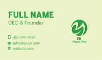 Green Salad Restaurant  Business Card Image Preview