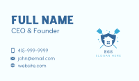 Broom Housekeeping Cleaner Business Card Image Preview
