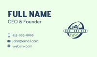 Lawn Mower Grass Landscaping Business Card Image Preview