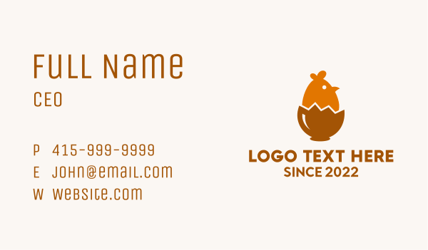 Chicken Poultry Farm  Business Card Design Image Preview