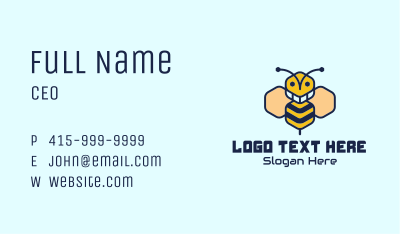 Robotic Bee Tech Business Card