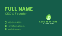 Green Eco Bird Business Card Preview